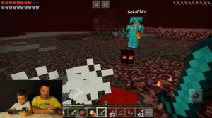 🔥👻 МАЙНКРАФТ НУБик Выживание Кока с Родителями в АДУ Minecraft PE KokaPlay Видео для Детей