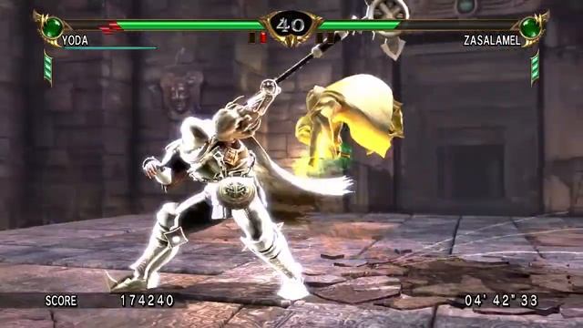 Soul Calibur 4 - Master Yoda (Arcade Mode) {No Matches Lost} смотреть онлайн