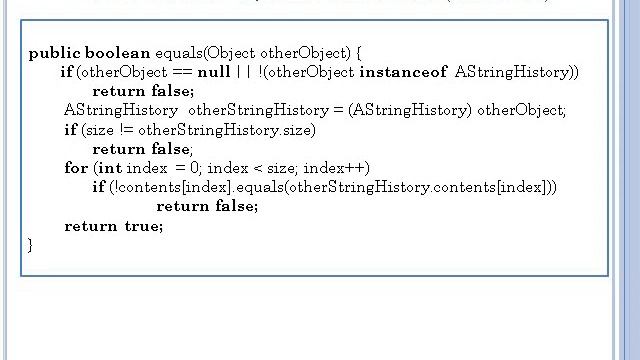 The Java Equals Methods and Overloading vs. Polymorphism смотреть онлайн