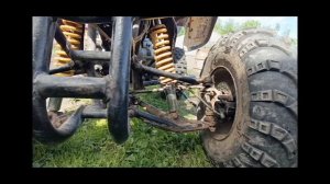 Настраиваем развал-схождение  на квадроцикле Патрон сканер / Patron Scaner 250