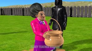 Scary Teacher 3D vs Squid Game Who Faster Swing Jumping 5 Times Challenge Miss T vs Granny Loser