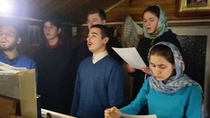 Степенний антифон 6 глас, митр. Ионафан (Елецких) // Хор "Радуйся"