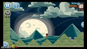 Angry Birds Friends: Halloween Facebook Weekly Tournament 11/3 Walkthrough Level 2