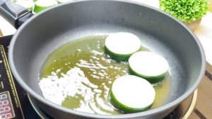 Spanish zucchini with garlic. A dish you can't resist. Basil food channel.