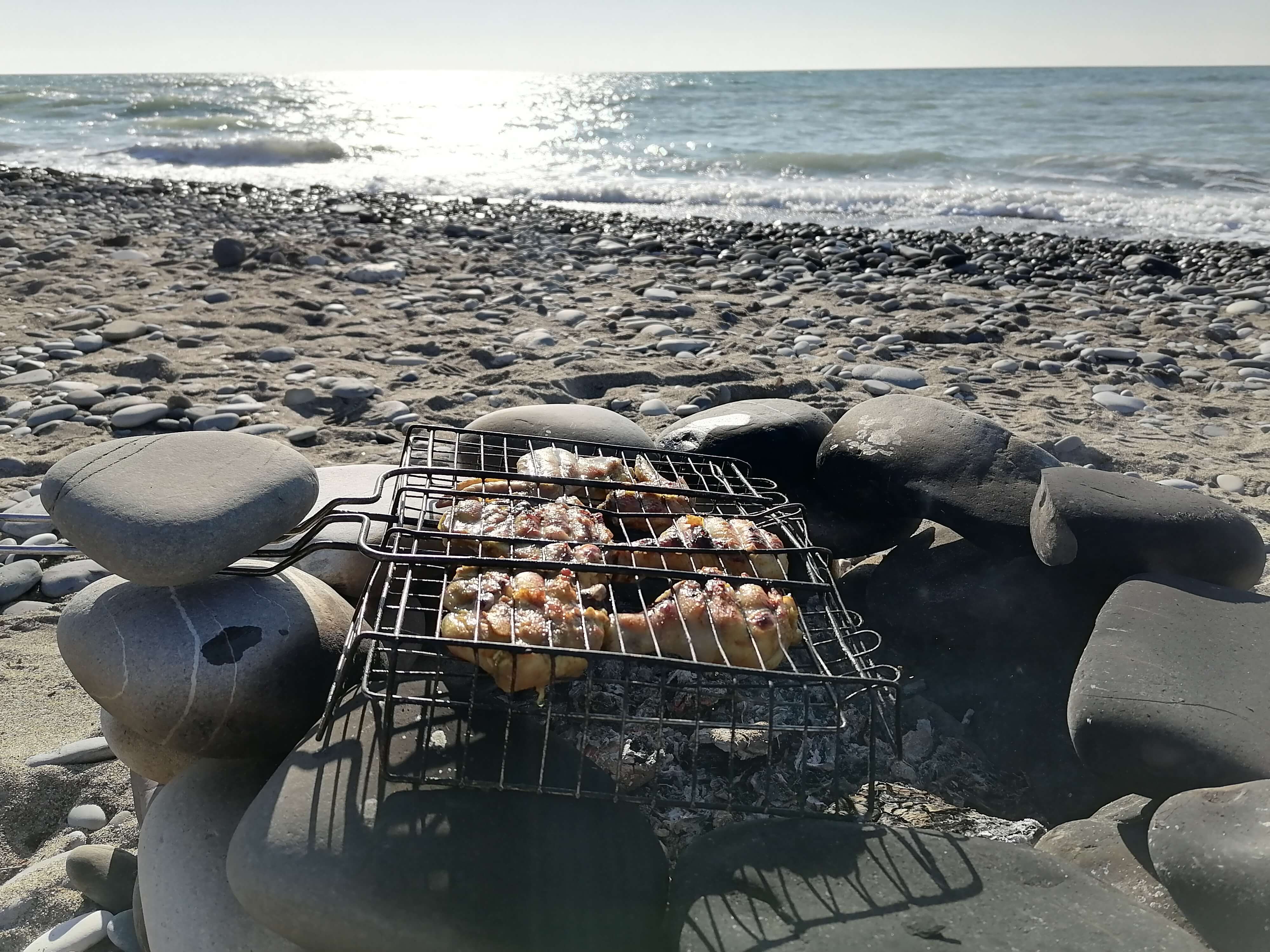 Как тебе такое Илон Маск? Шашлыки на море...