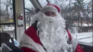 В Орле можно прокатиться на новогоднем трамвае и троллейбусе