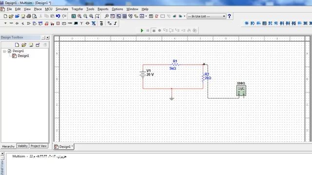 How to use voltmeter and ammeter in multisim