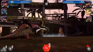 5 боев динозавров ВИП Jurassic World The Game прохождение на русском