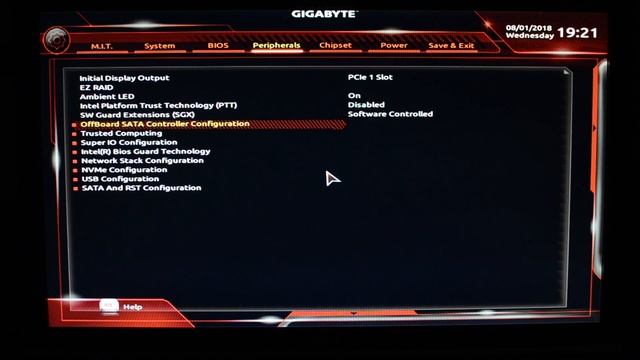Gigabyte Bios Settings for Windows server 2016, plus RAID смотреть онлайн