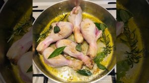 Куриные ножки с болгарским перцем