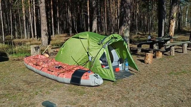 Одиночный сплав по реке Пра. Национальный парк Мещёра. Кордон 273. смотреть онлайн