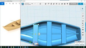Autodesk 123d design 3d modeling лодка 1