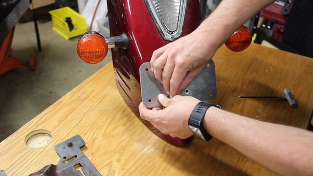 VTX 1300/1800 Laydown Plate install смотреть онлайн