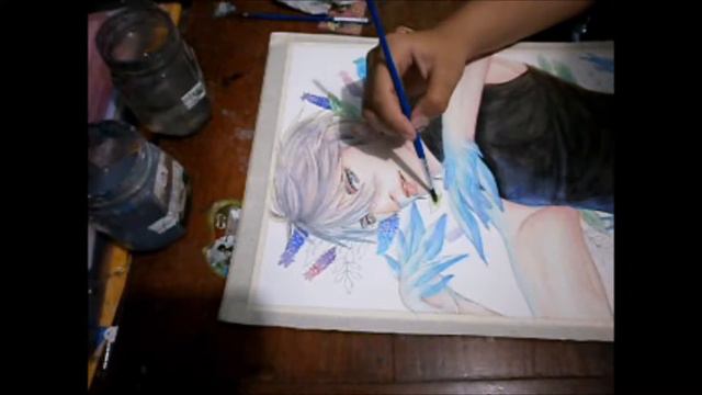 [Watercolor Speed Painting] Hyacinth- Part 3 (Anime/Manga OC) смотреть онлайн