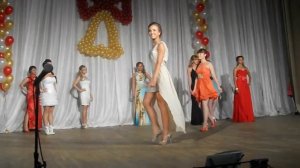 Дефиле выпускниц   2012