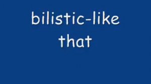 bilistic-like that(with good bass)