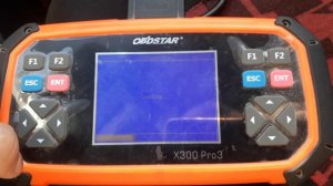 obdstar x300pro3  pin code read logan dacia 2012