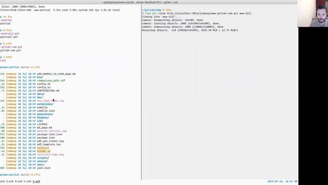 Gitaly: partial clone with blob filter смотреть онлайн