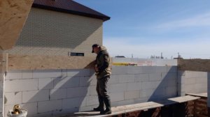 Армопояс для дома из газобетона.
