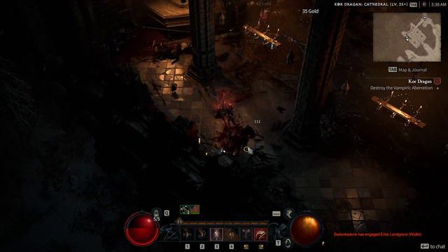 D4 Deathblow Barbarian Stronghold Test (Early Beta lv.25 cap) смотреть онлайн