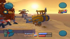 WORMS 4 MAYHEM-Коллективная игра