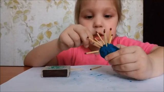 Ежик из пластилина | Поделки для малышей смотреть онлайн