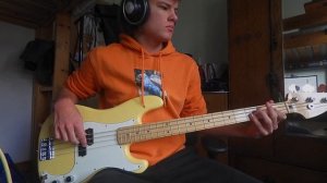 The Trammps - Disco Inferno - Bass Cover - Fender Player Precision