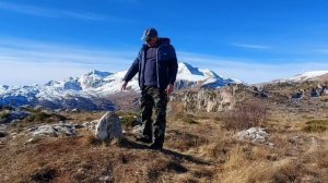 Адыгея,Лаго-Наки,гора Нагой-Кош,хребет Каменное море в ноябре 2022