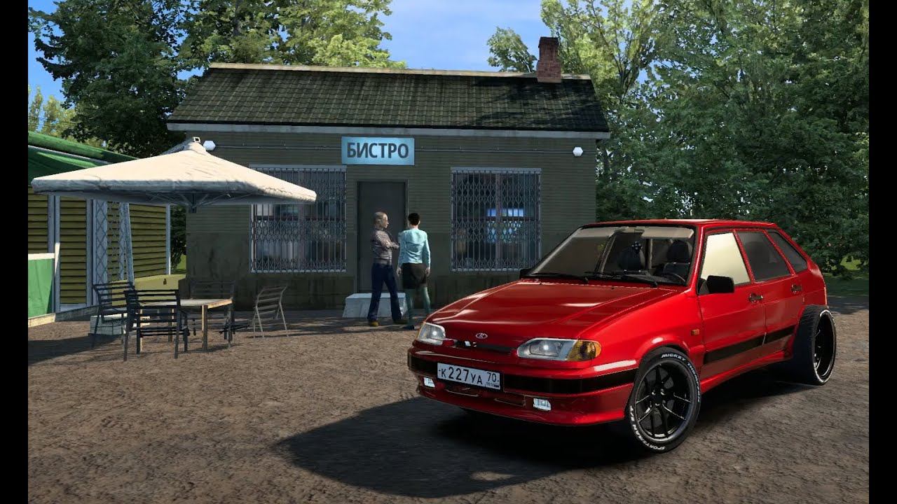 [ETS 2] LADA 2114_VAZ-2114_South Region Map Passajerros Cruising смотреть онлайн