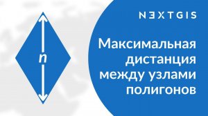 NextGIS Toolbox – Рассчитываем максимальную дистанцию между узлами полигонов