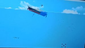 как тонул Титаник на самом деле в floating sandbox
