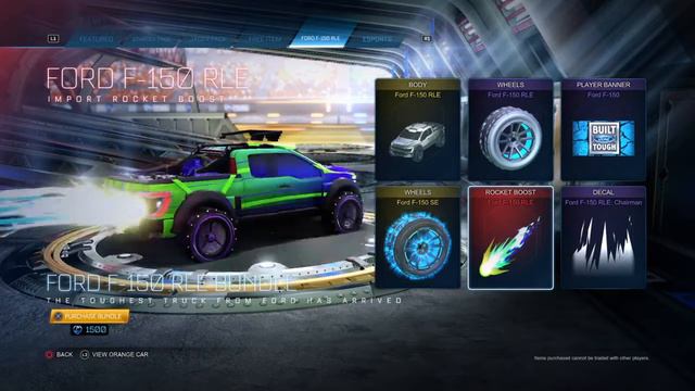 Ford F-150 Rocket League BUNDLE Preview смотреть онлайн