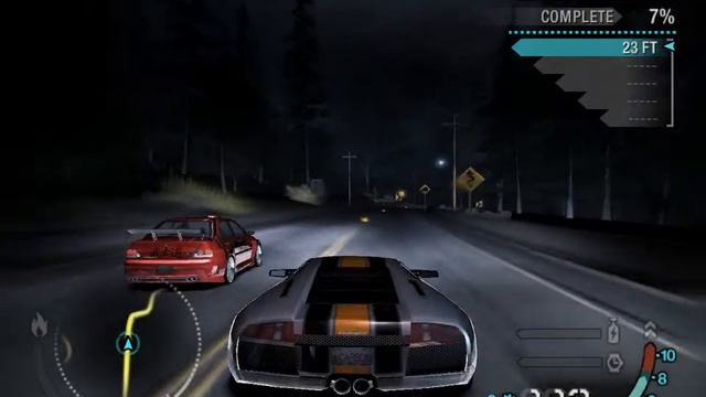 NFS Carbon: Kenji defeated in a minute in Canyon Race 2 (Stacked Deck) смотреть онлайн