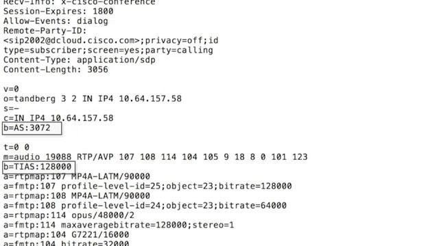 SIP #2 SDP (Session Description Protocol) - Cisco Collaboration смотреть онлайн