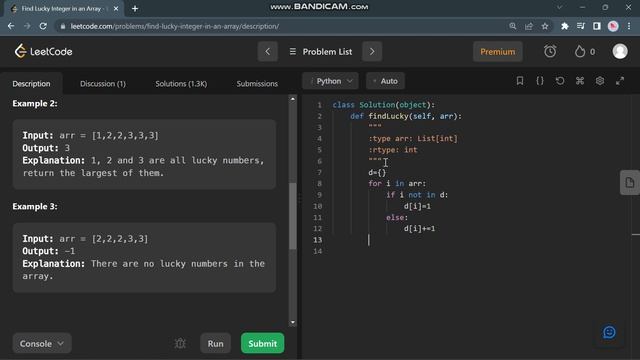 Find lucky integer leetcode problems solution | Hashmap | Array | Data Structure and Algorithm Hind