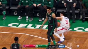 NBA LIVE 19 New Patch 1.19! Los Angeles Clippers vs Boston Celtics - Franchise Mode Commentary - HD