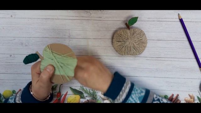 "Яблоко" поделка своими руками смотреть онлайн