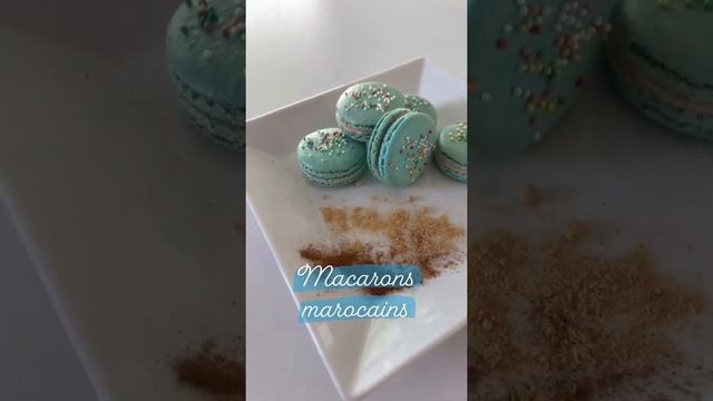 Macarons saveurs du Maroc ??