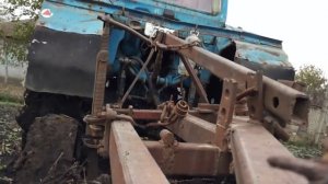 Буксуем в процессе вспашке на Мтз-80 с плугом ПЛН-3-35 /Moldova