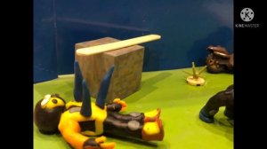 СКОРПИОН VS САБ-ЗИРО {часть 1}(Mortal Kombat) пластилиновая анимация