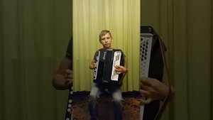 Исполнение на баяне "Полька"