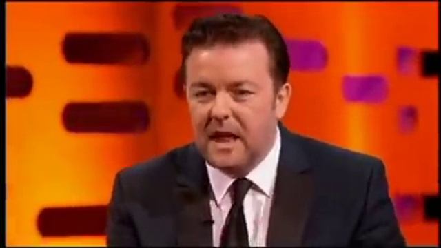 Ricky Gervais on Graham Norton - 5th October - Part Two - смотреть