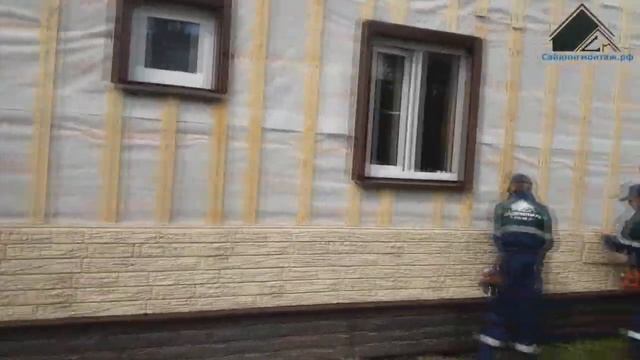 Монтаж сайдинга Грандлайн коллекция Я-Фасад компанией "СайдингМонтаж"