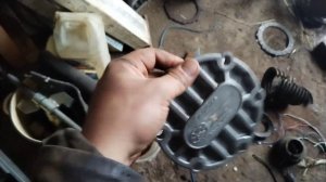 Первая поломка, крышка насоса НШ дала течь!!!