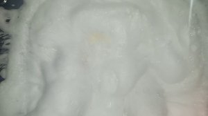 АСМР asmr sponges/foam/полоскание губок после мыла/пена