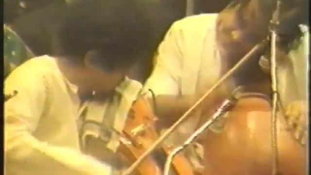 L. Subramaniam with Maestro Zubin Mehta and the New York Philharmonic