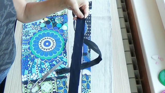 #DIY/ ЯРКИЙ ЧЕХОЛ для БОЛЬШОГО ПЛЯЖНОГО ЗОНТА/ МК