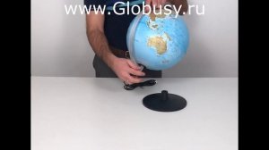 Глобус с подсветкой.Замена лампы.Крепление лупы на мередиан.