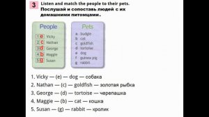 Английский язык 5 класс Рабочая тетрадь Страница.43