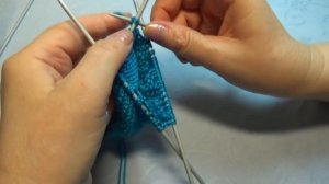 Вязание спицами детские носочки #80